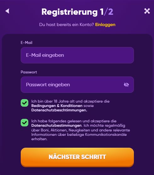 Kingmaker Casino Anmeldung